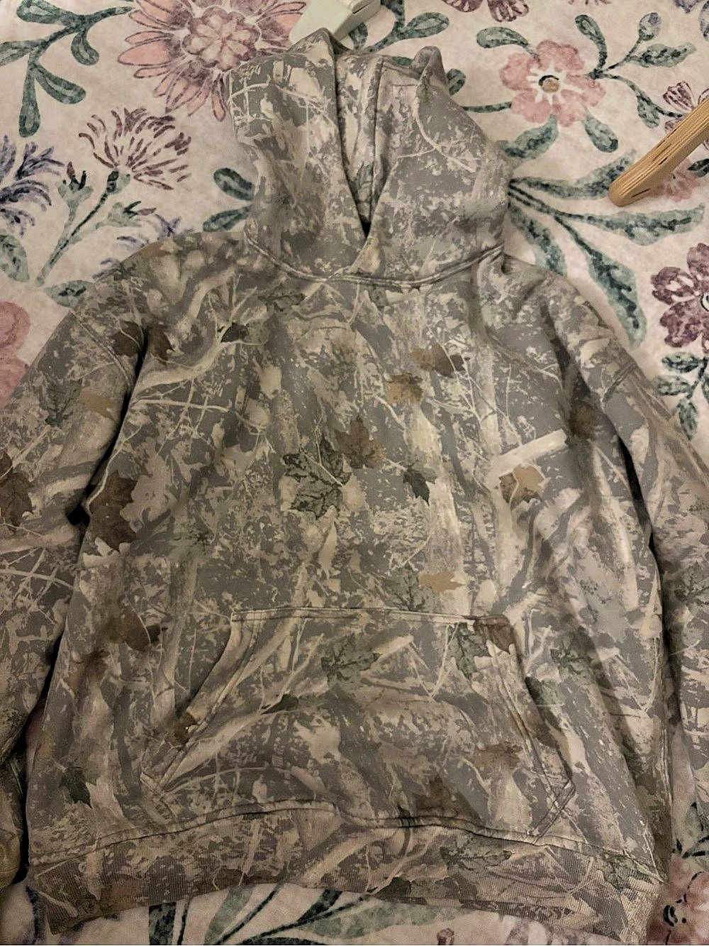 Abercrombie Oversized Camo Hoodie-M